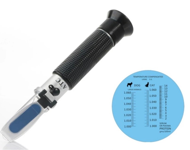 Veterinary refractometer